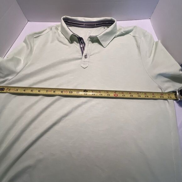 Tommy Bahama Men's Polo Size Large Short Sleeve Bright Green - Picture 8 of 12